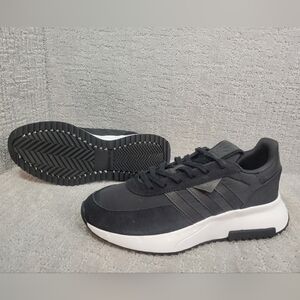 ADIDAS Retropy F2 Men's Size 10 Black White Casual Sneakers Shoes GW5472